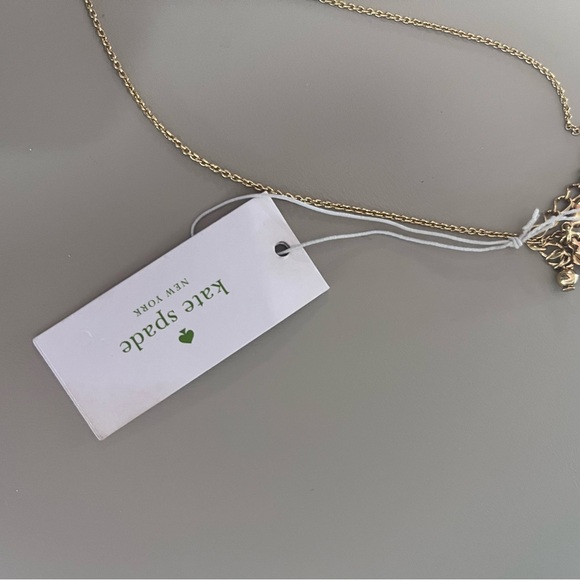 New With Tags Kate Spade New York crystal station necklace ✨ - Picture 4 of 4